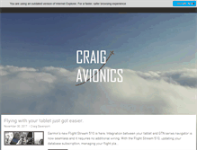 Tablet Screenshot of craigavionics.com